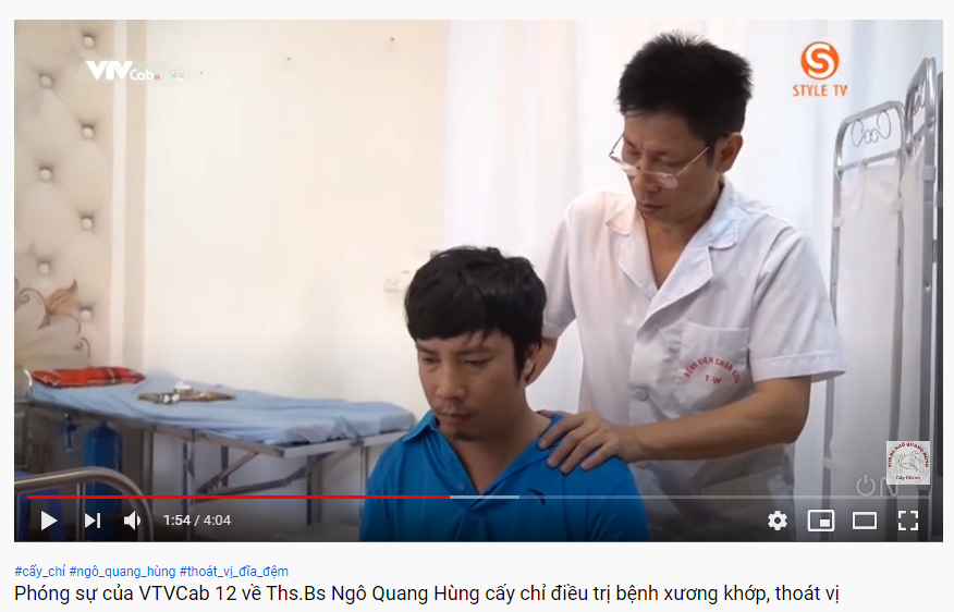 VTVCab12| Thạc sĩ bác sĩ Ngô Quang Hùng – Người sở hữu “đôi bàn tay vàng” cấy chỉ tại Việt Nam